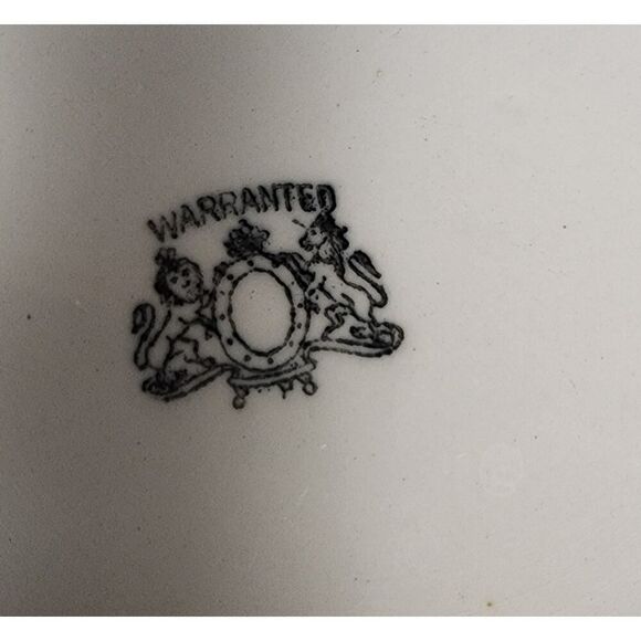 Warranted England Antique 1940s 5pc Pitcher/ Basin Wash Set Super Rare Find - Picture 11 of 16